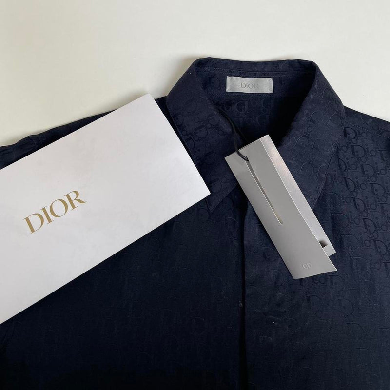 Christian Dior Oblique Silk Shirt Small