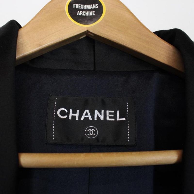 Vintage Chanel Velour Blazer Medium