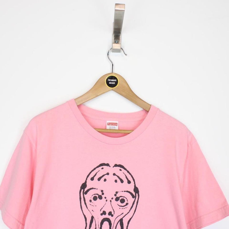 Supreme 2017 Scream Graphic T-Shirt Medium