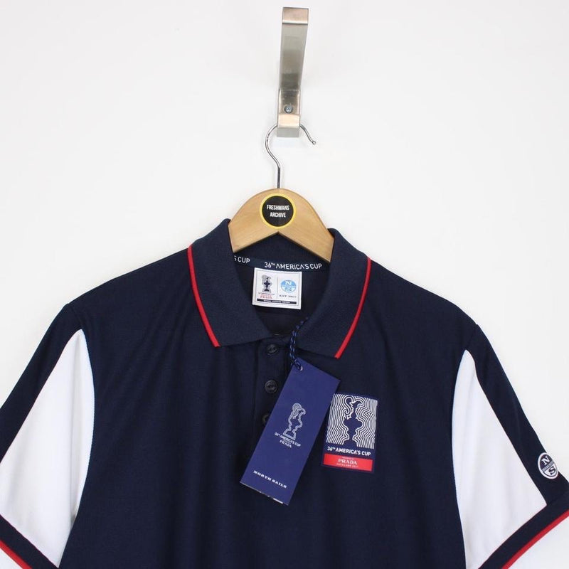 Prada x North Sails 36th Americas Cup Polo Shirt Small