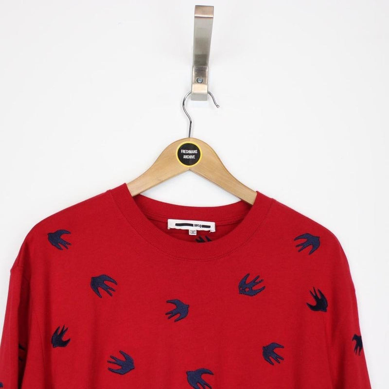 Alexander McQueen Swallow T-Shirt Medium