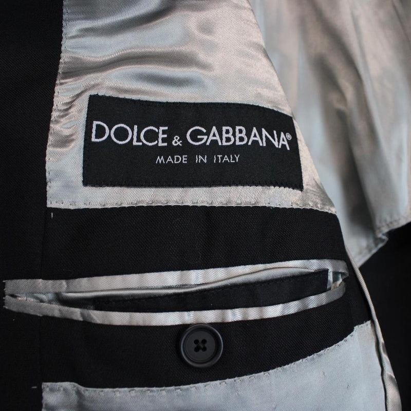 Dolce & Gabbana Virgin Wool and Silk Blazer Medium