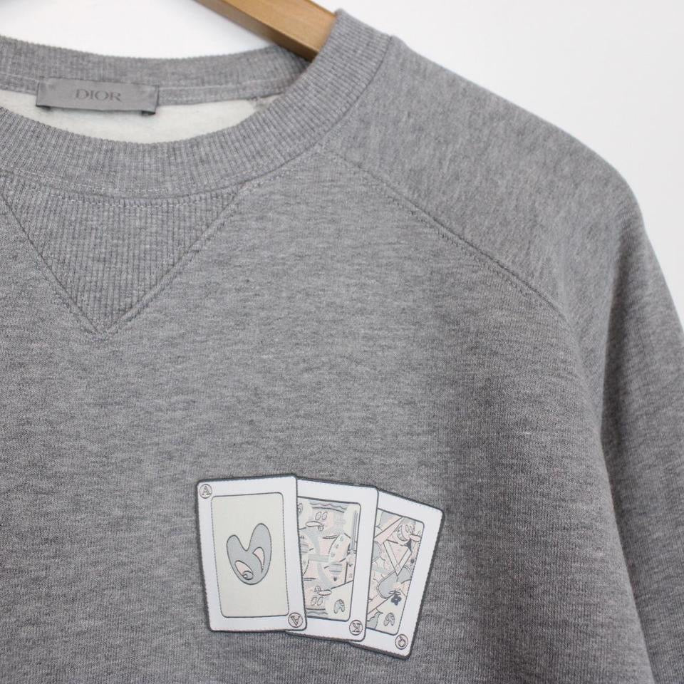 Christian Dior x Kenny Scharf Cards Sweatshirt Medium