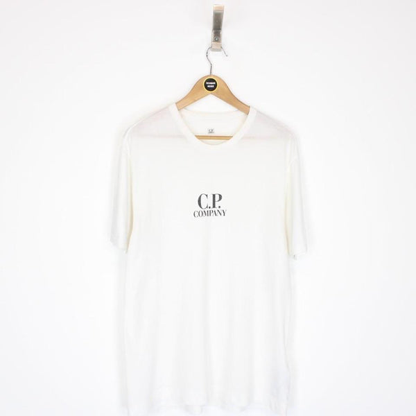 CP Company Logo Print T-Shirt Medium