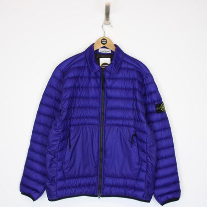 Stone Island SS 2022 Bio-Based Ripstop Nylon Down Jacket XL