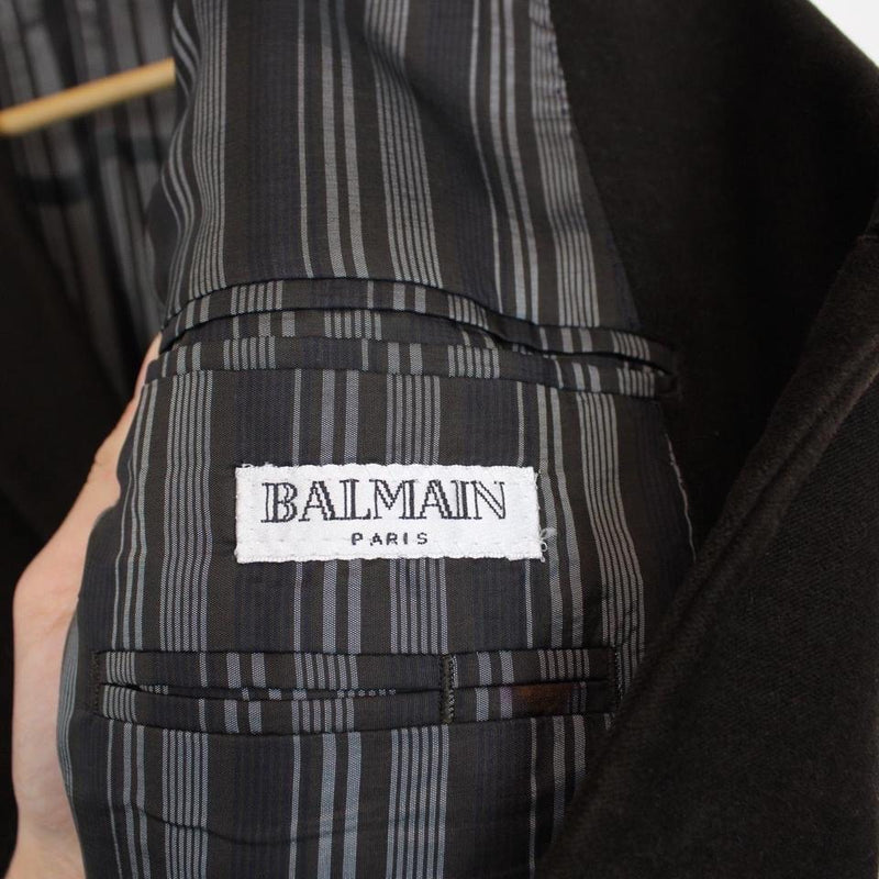 Vintage Balmain Paris Wool Blazer Jacket XXL
