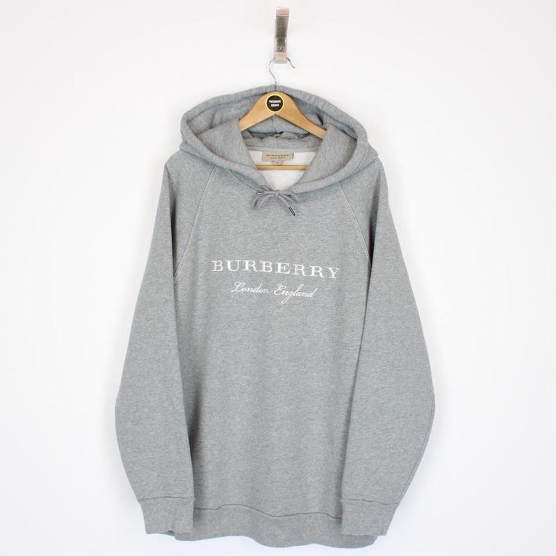 Burberry Embroidered Logo Hoodie XL