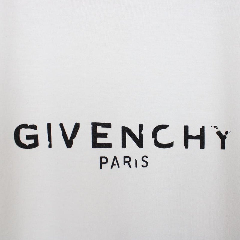 Givenchy Paris Vintage Effect T-Shirt Small