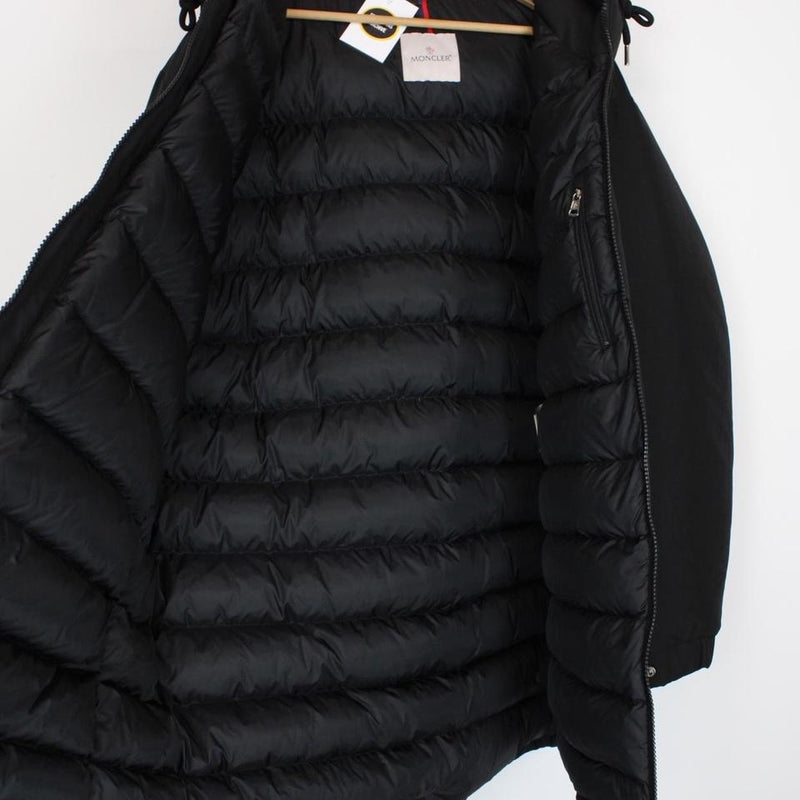 Moncler Charnier Logo Printed Down Parka XXL