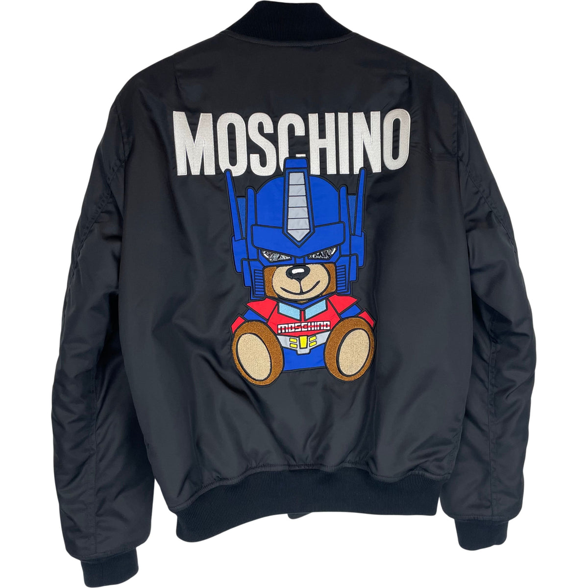 Moschino Couture Transformers Robot Bomber Jacket Small