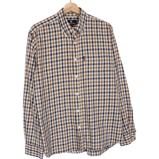 Aquascutum House Check Shirt Large