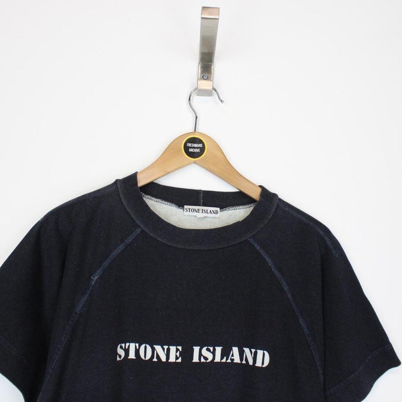 Vintage 80s Stone Island Marina T-Shirt Medium