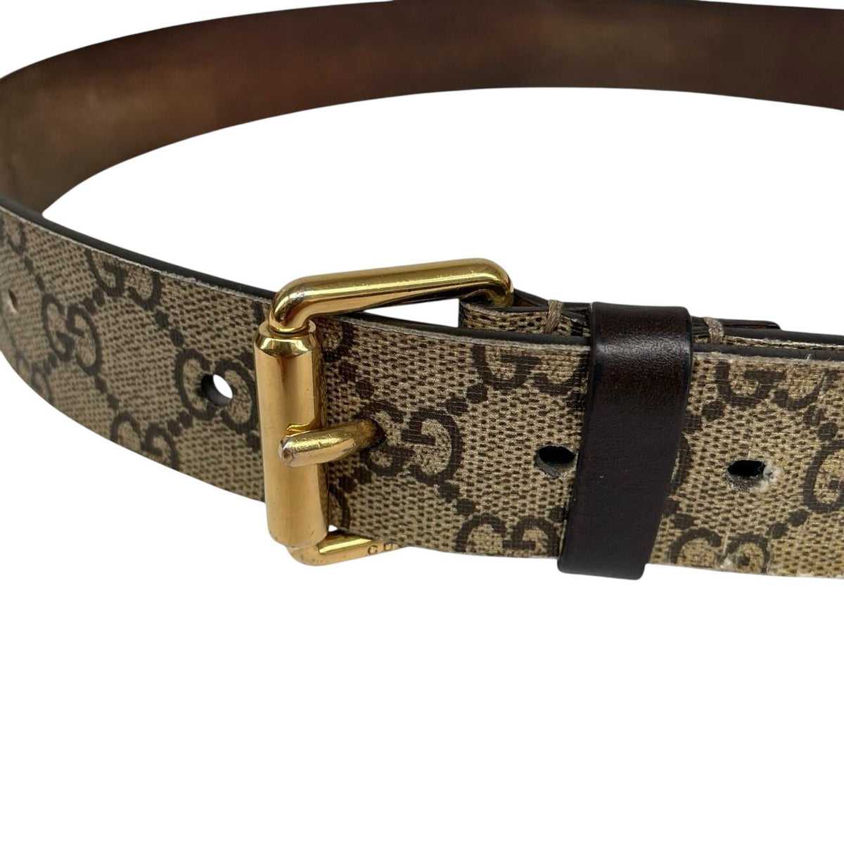 Gucci GG Supreme Tiger Print Belt