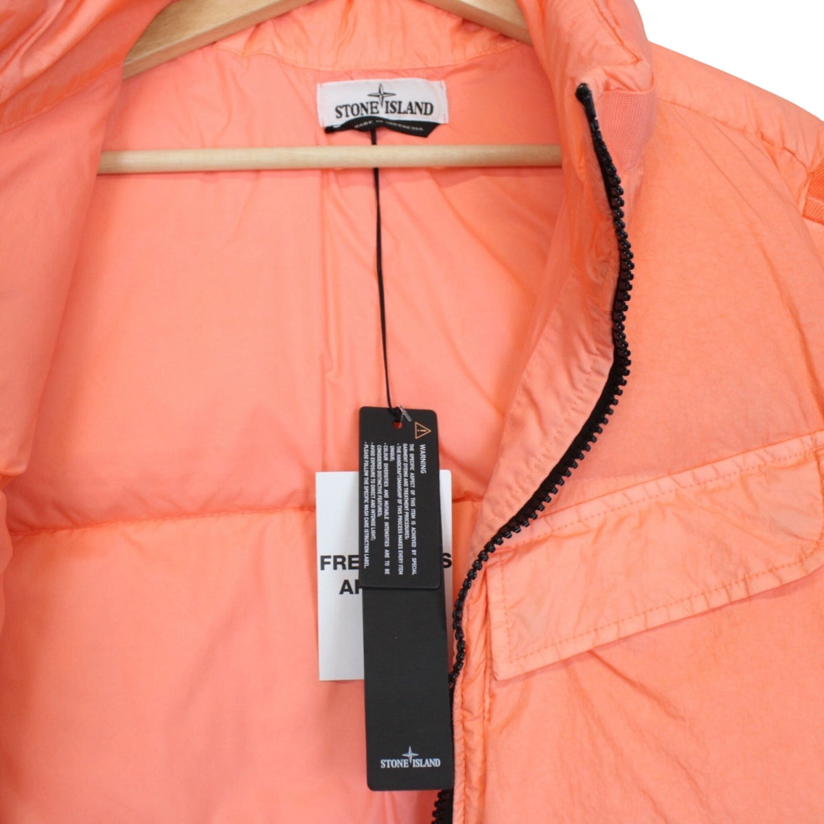 Stone Island AW 2022 Crinkle Reps R-NY Down Gilet XL