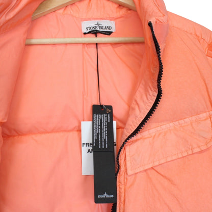 Stone Island AW 2022 Crinkle Reps R-NY Down Gilet XL