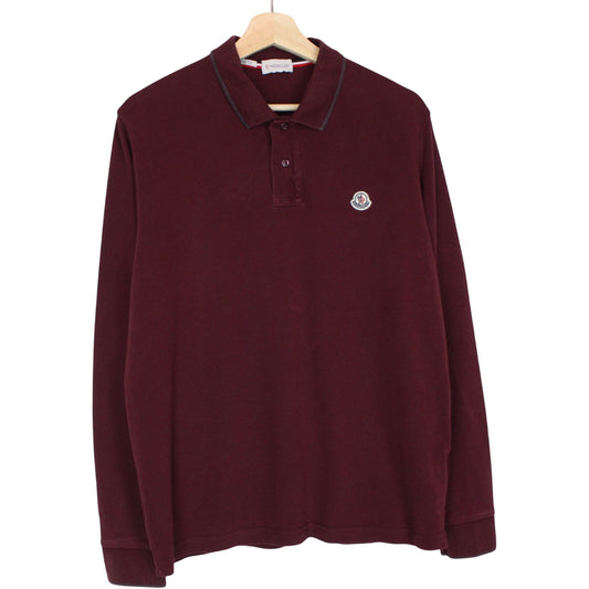 Moncler Maglia Manica Lunga Polo Shirt Small