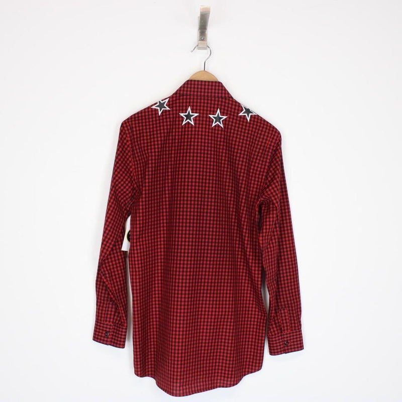 Givenchy Paris Star Tartan Shirt Medium