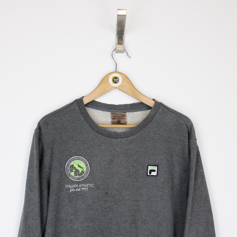 Vintage Fila Sweatshirt Medium