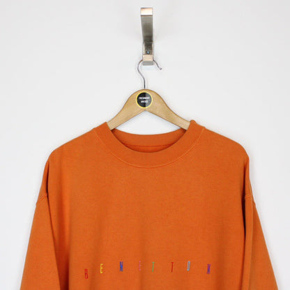 Vintage Benetton Sweatshirt Small
