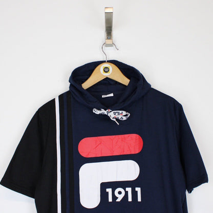 Vintage Fila Hoodie Medium