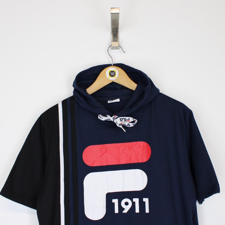Vintage Fila Hoodie Medium
