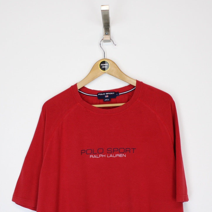 Vintage Polo Sport T-Shirt Large