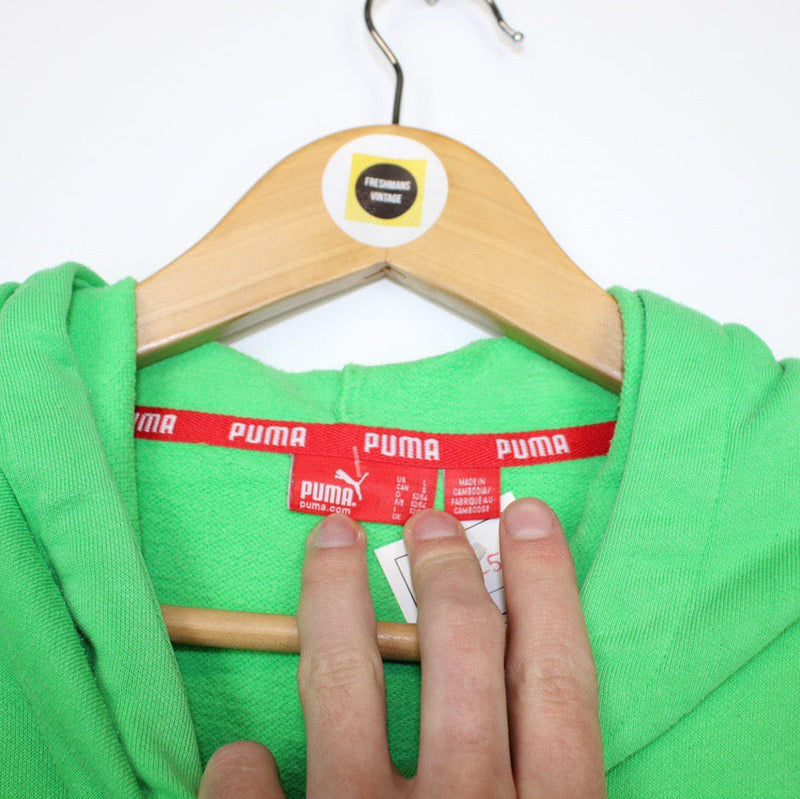 Vintage Puma Hoodie Large