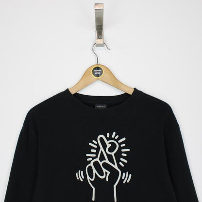 Vintage Keith Haring Sweatshirt Small