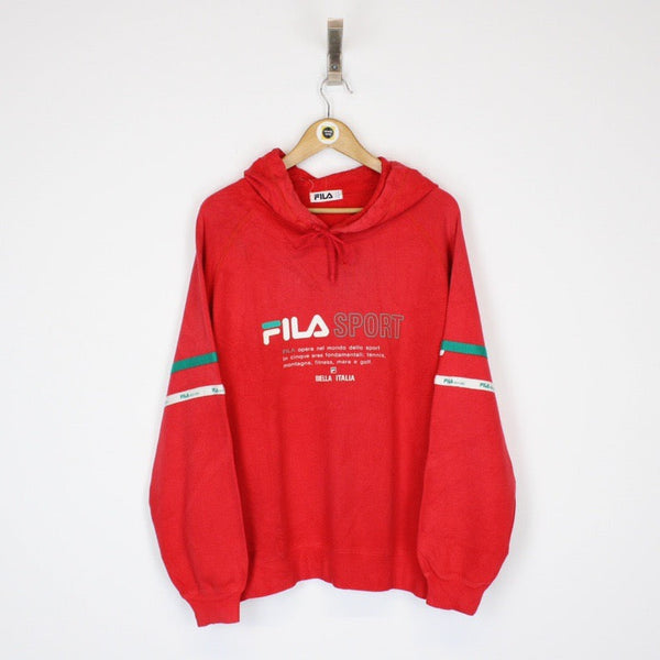 Vintage Fila Hoodie Small