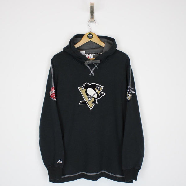 Vintage Pittsburgh Penguins Hoodie Large
