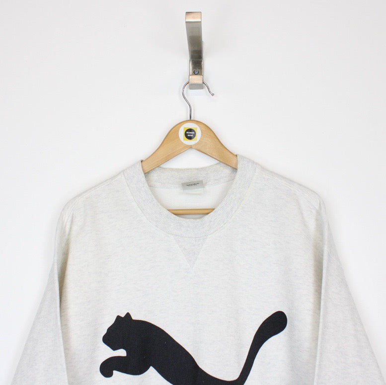Vintage Puma Sweatshirt Medium