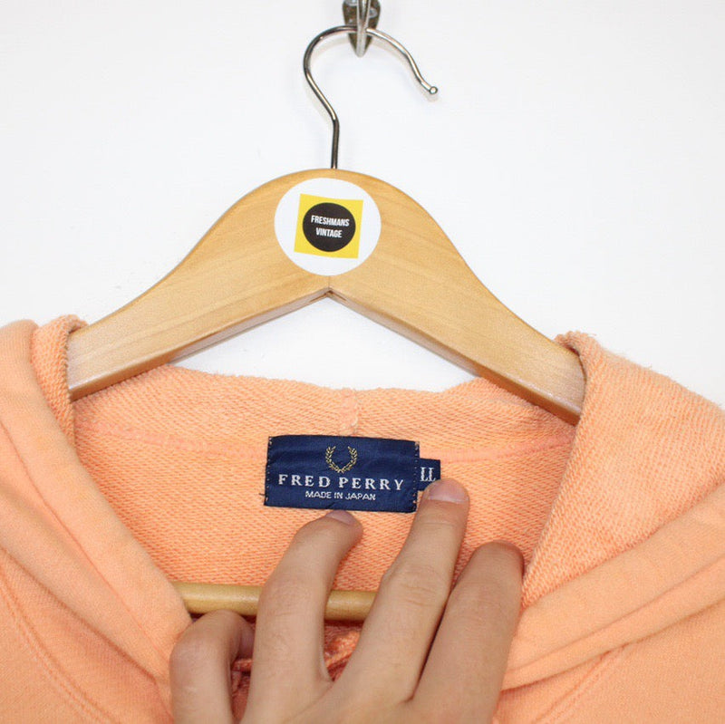 Vintage Fred Perry Hoodie Large