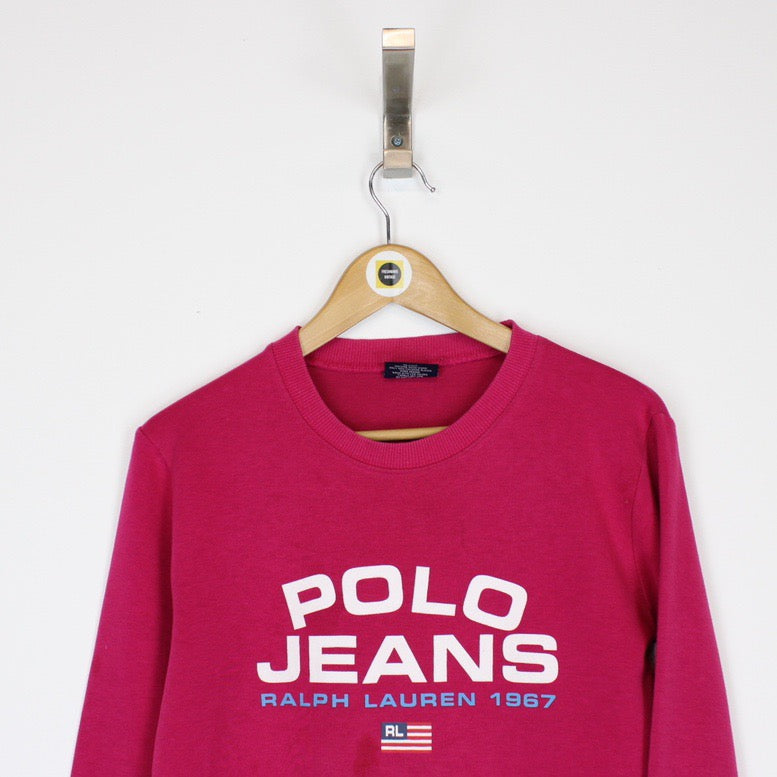 Vintage Polo Jeans Sweatshirt Small