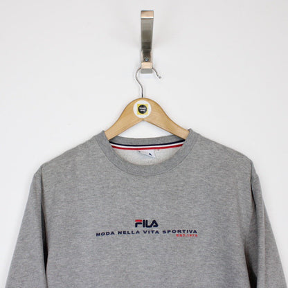 Vintage Fila Sweatshirt Medium