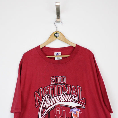 Vintage 2000 Oaklahoma Sooners T-Shirt XXL