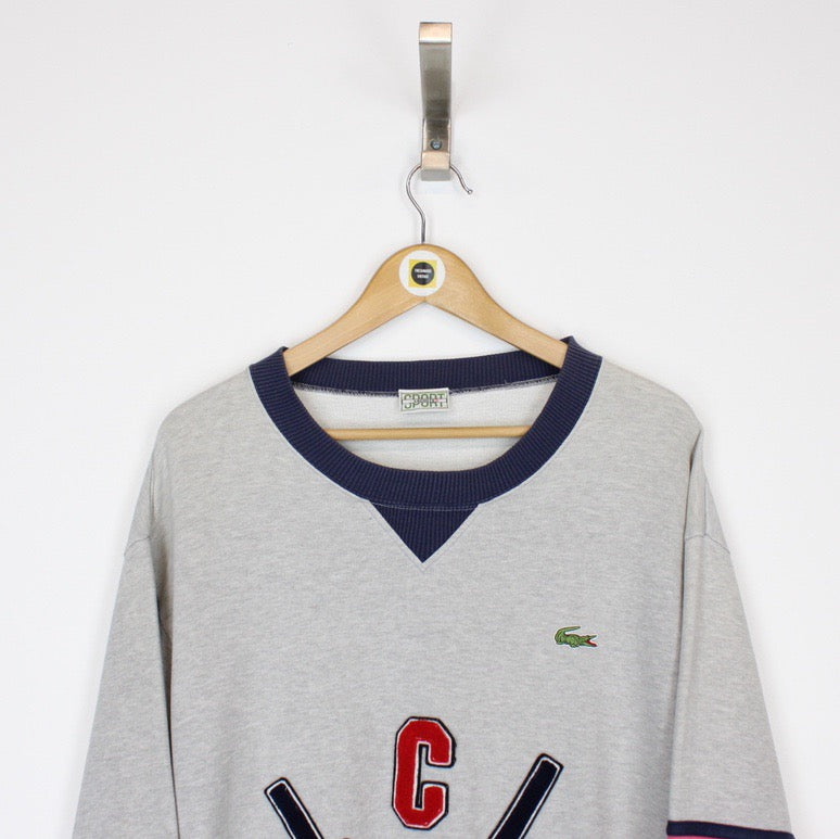 Vintage Lacoste Sweatshirt Medium