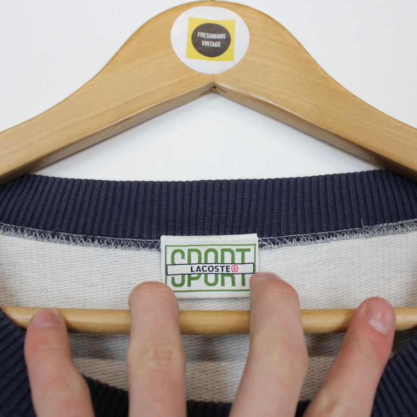 Vintage Lacoste Sweatshirt Medium