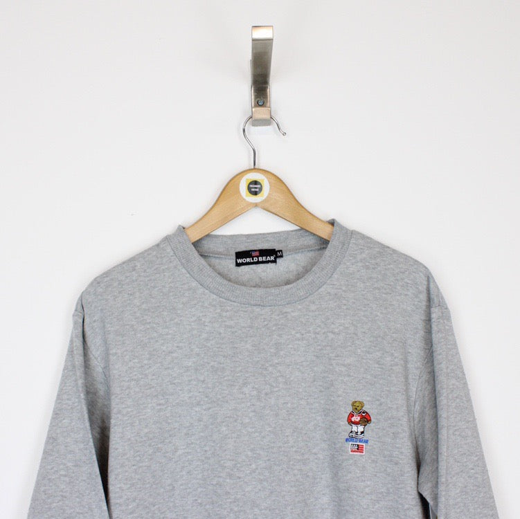 Vintage World Bear Sweatshirt Medium