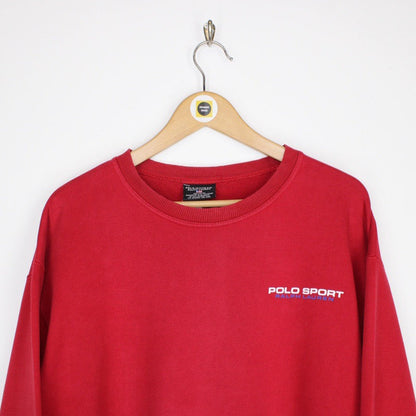Vintage 90s Polo Sport Sweatshirt Medium