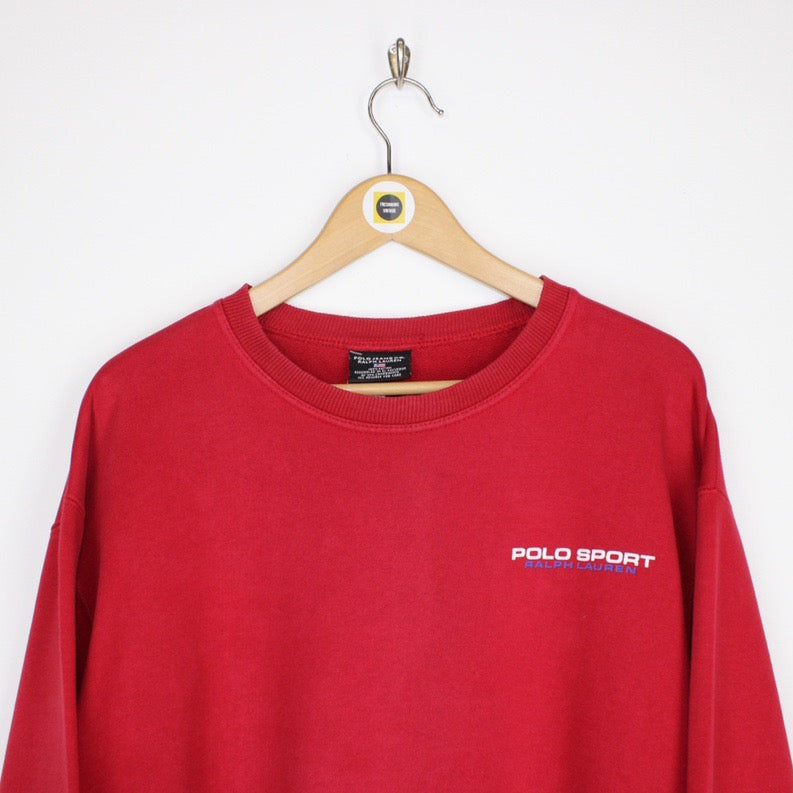 Vintage 90s Polo Sport Sweatshirt Medium