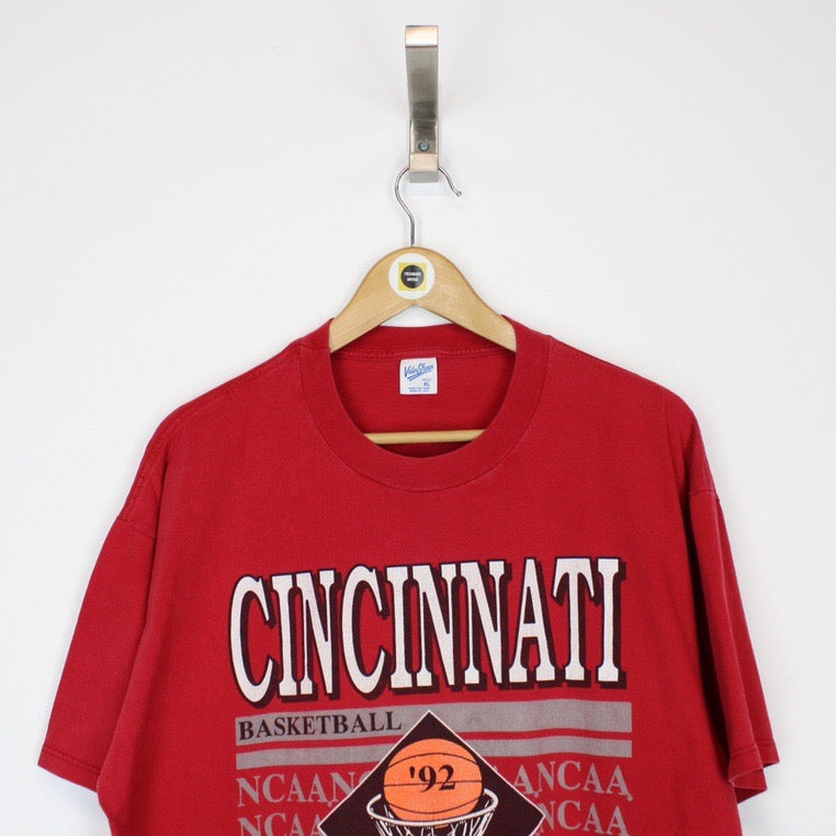 Vintage 1992 NBA Cincinnati Bearcats T-Shirt XL