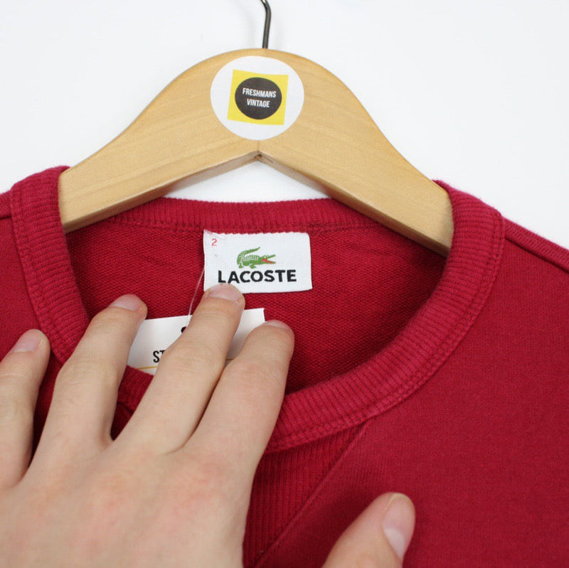 Vintage Lacoste Sweatshirt Small