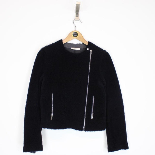 Celine Shearling Fur Jacket Small