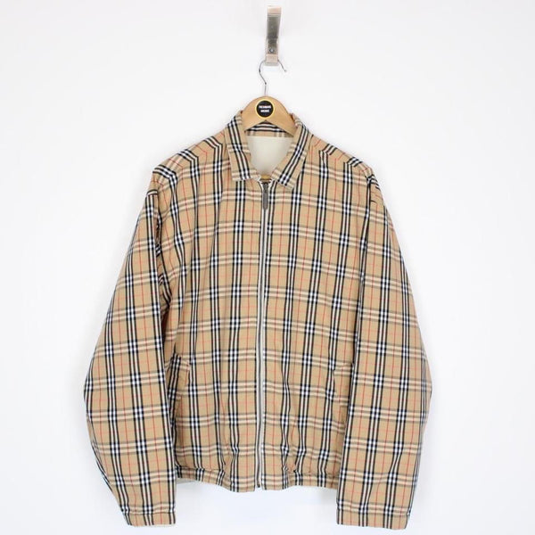 Vintage Burberry London Reversible Harrington Large