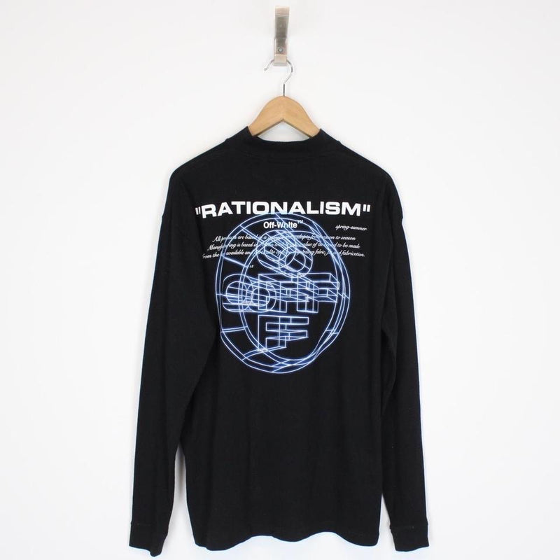 Off White Rationalism Graphic T-Shirt Small