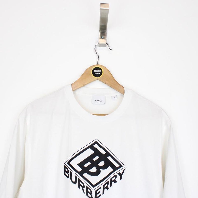 Burberry Ellison Logo T-Shirt Medium