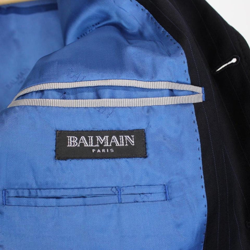 Vintage Balmain Paris Wool Blazer Jacket Large