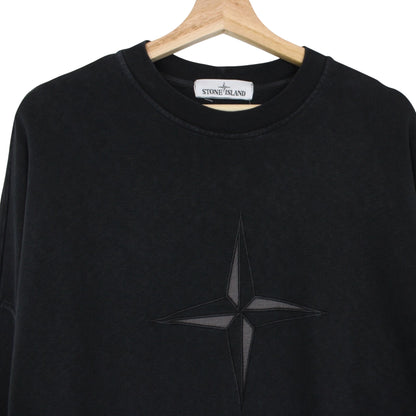 Stone Island Compass Logo Sweatshirt Large
