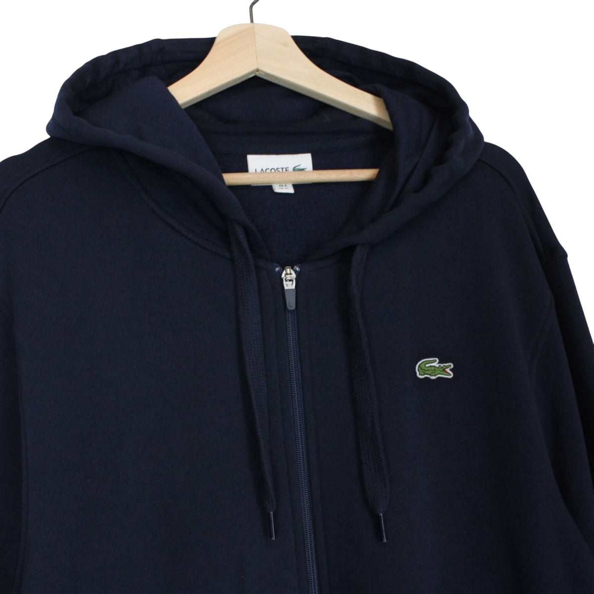 Lacoste Full Zip Logo Hoodie XL
