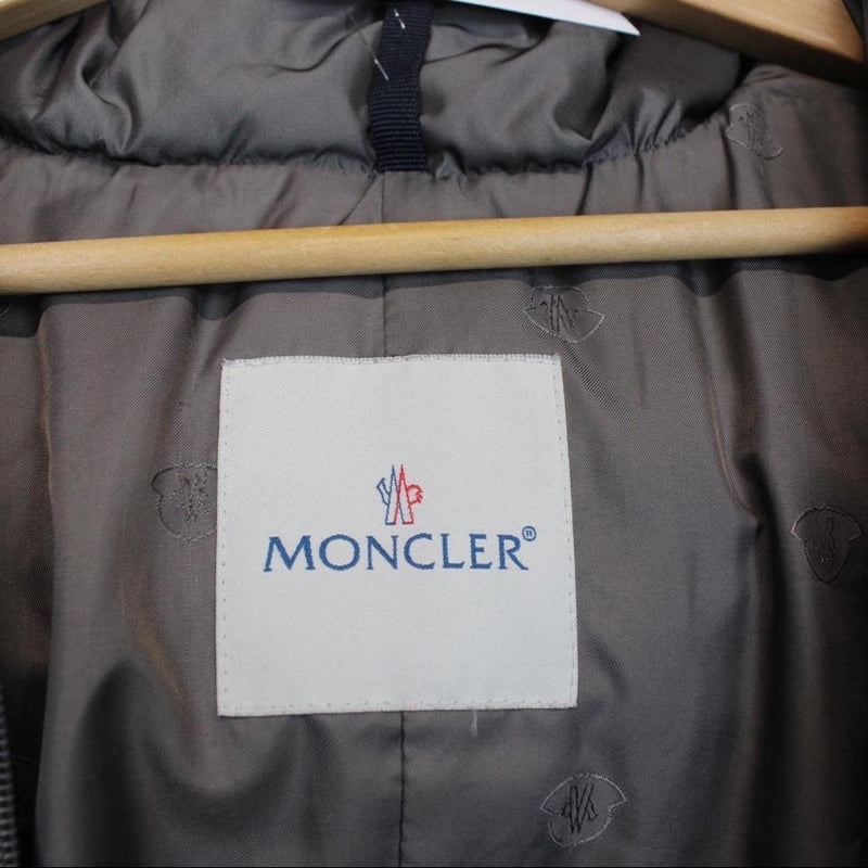 Moncler Long Down Coat Small